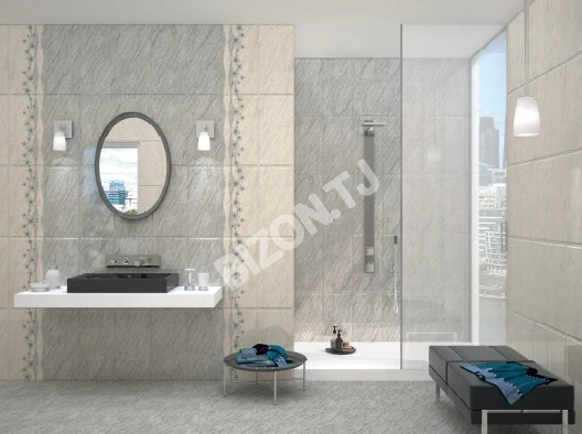 Керамическая плитка Mitra - Light Gray, 30х60см 2